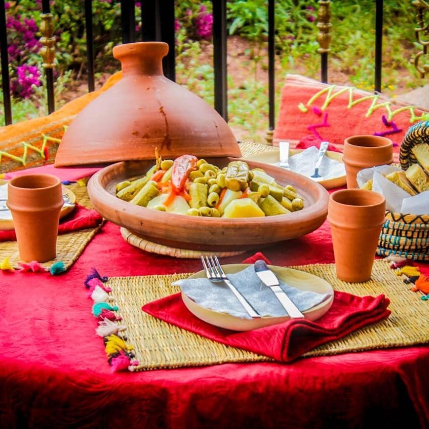 Les Jardins Yasmina Bin El-Ouidane Hotel Eksteriør billede