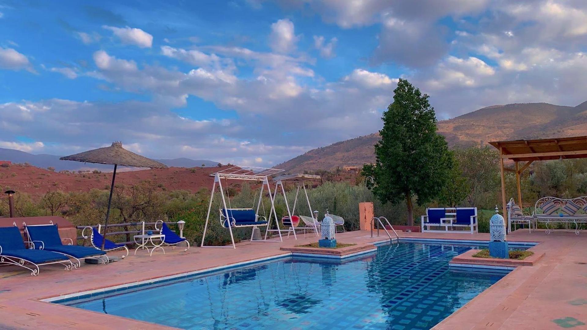 Les Jardins Yasmina Bin El-Ouidane Hotel Eksteriør billede